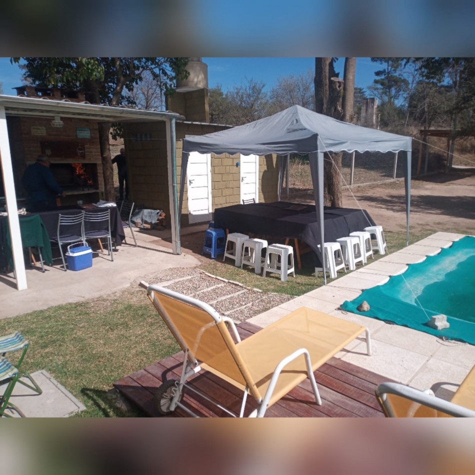 ALQUILO X DIA TEMPORADA Dic.25 / Enero, Febrero, Marzo 26. EXELENTE CASA P/6 PERSONAS, ANISACATE  CORDOBA 